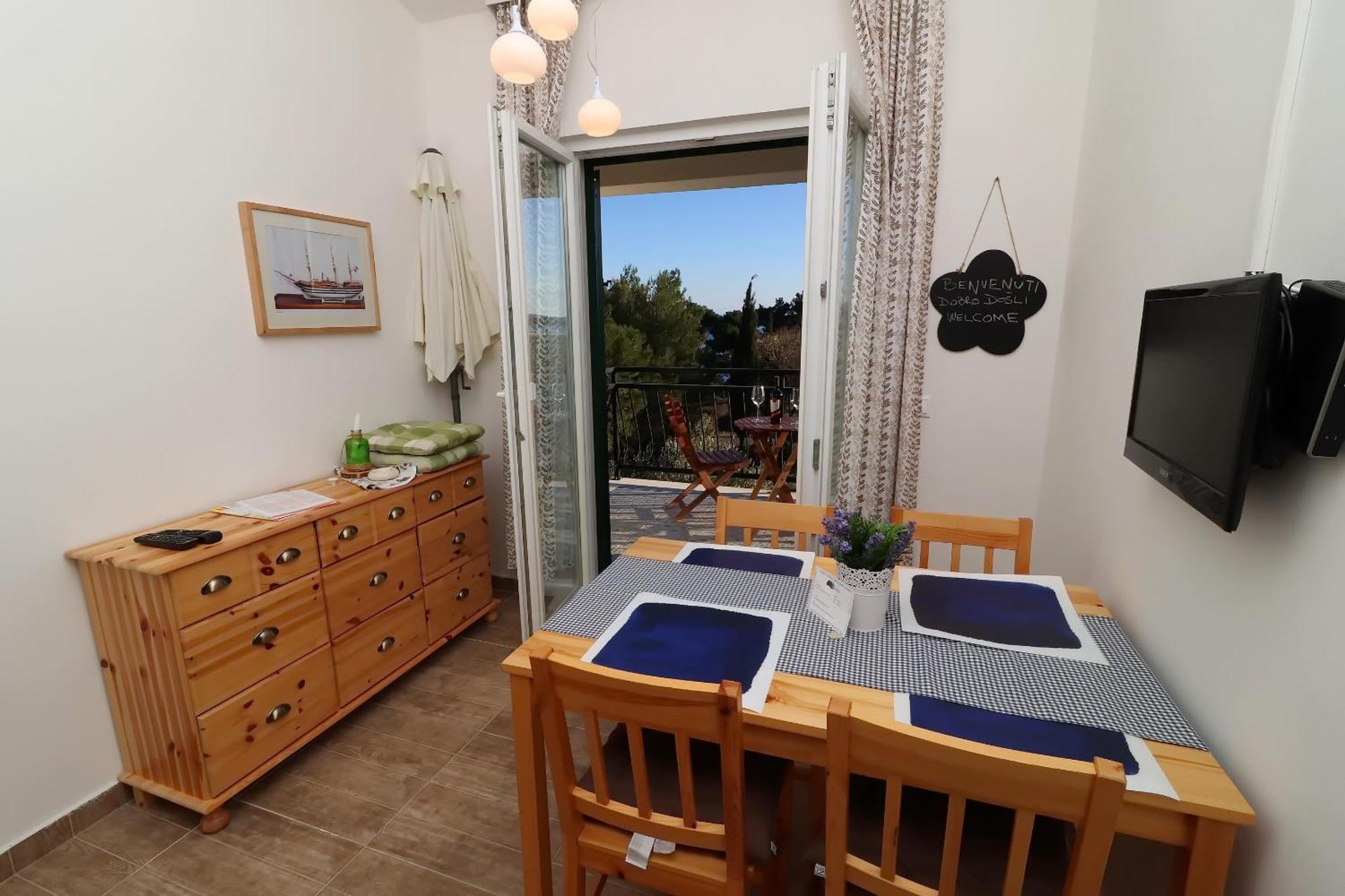 Apartments Trstenica Оребич Екстер'єр фото
