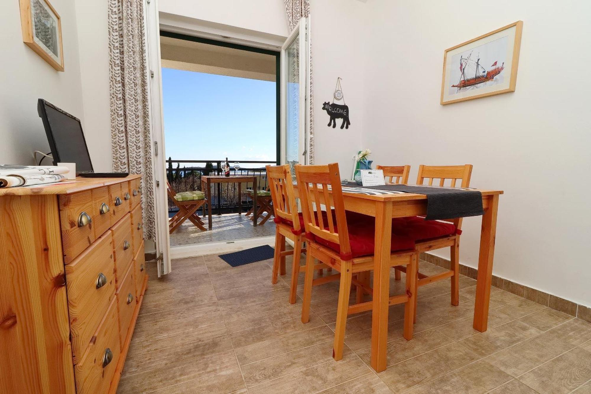 Apartments Trstenica Оребич Екстер'єр фото